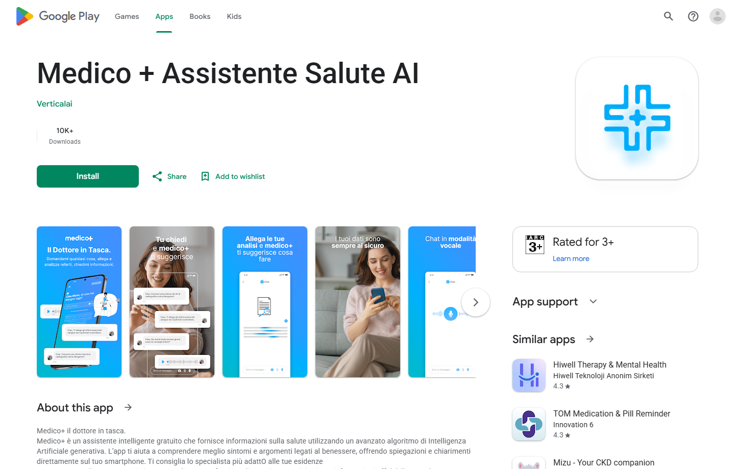 Medico+ case study