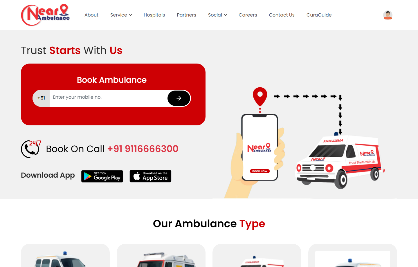Near Ambulance case study